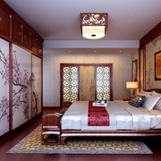中式古典四居欣赏卧室