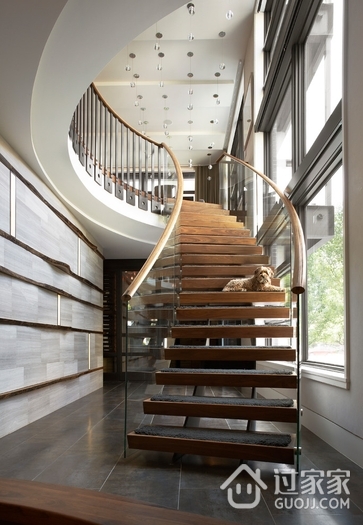 现代风格别墅装饰设计套图楼梯