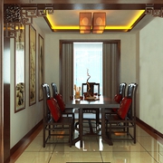 新中式风格住宅欣赏餐厅