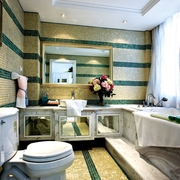 奢华欧式别墅案例欣赏卫生间设计