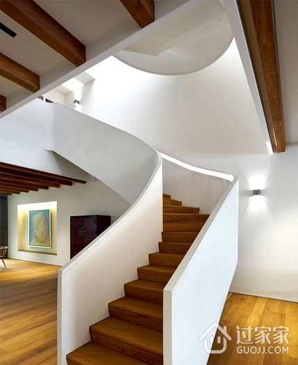 现代别墅设计楼梯