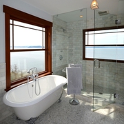 美式别墅设计效果图淋浴间设计