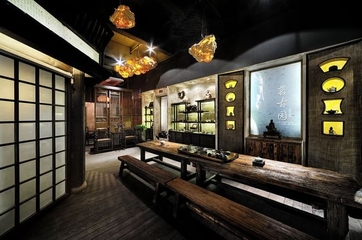 中式奢华艺术品住宅欣赏餐厅局部设计