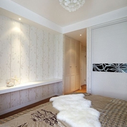 120平米色简约案例欣赏卧室设计