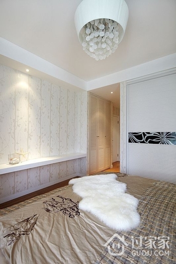 120平米色简约案例欣赏卧室设计