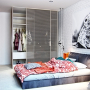简约时尚单身公寓欣赏卧室设计