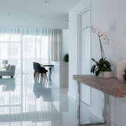 白色现代奢华复式欣赏客厅效果