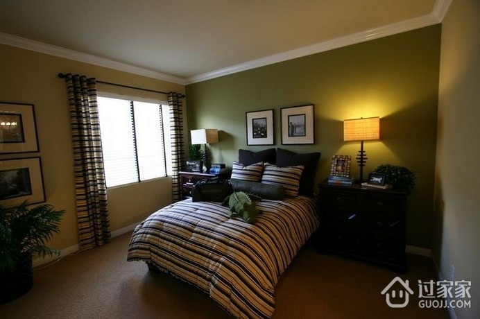 114平美式风格住宅欣赏卧室设计