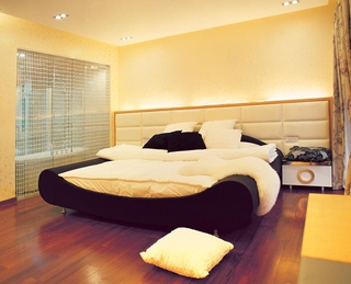 简约舒适三室两厅效果图欣赏卧室设计