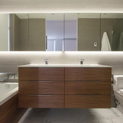 现代风格住宅装饰图浴室柜图片
