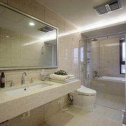 简约设计住宅效果图欣赏洗手间