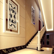 华丽新古典复式欣赏楼梯间设计