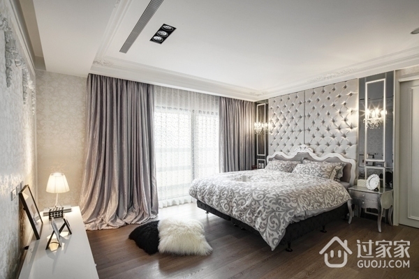 新古典设计装饰住宅效果图欣赏卧室