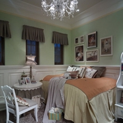 美式风格装修效果图欣赏卧室效果图