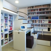 46平小空间设计欣赏书房