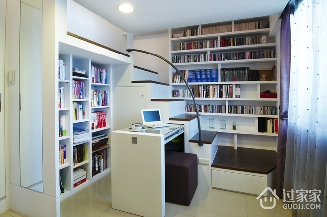 46平小空间设计欣赏书房