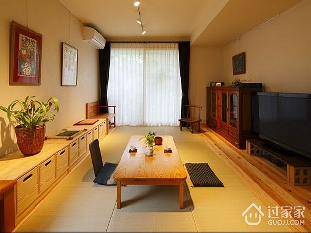 温馨日式小两居欣赏客厅设计