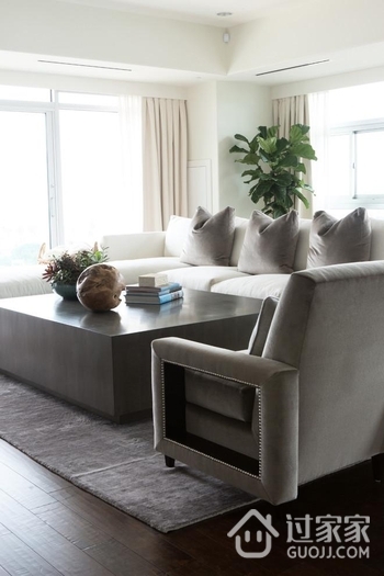 现代住宅效果套图客厅沙发