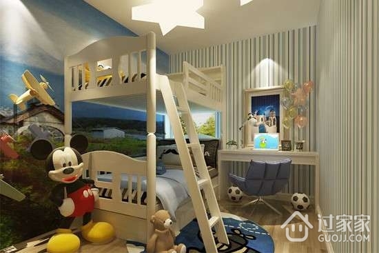 颜值超高的儿童房设计 欢乐的儿童世界