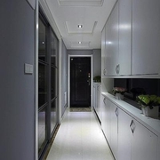 97平白色现代风格住宅欣赏厨房