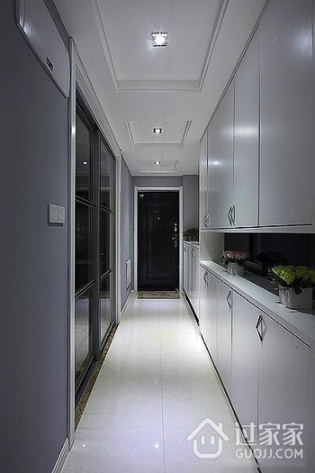 97平白色现代风格住宅欣赏厨房