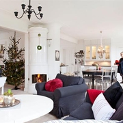 北欧风格圣诞家装欣赏客厅设计