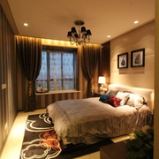 121平新古典风格住宅欣赏卧室设计图