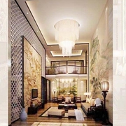 中式风格雅致三居欣赏客厅