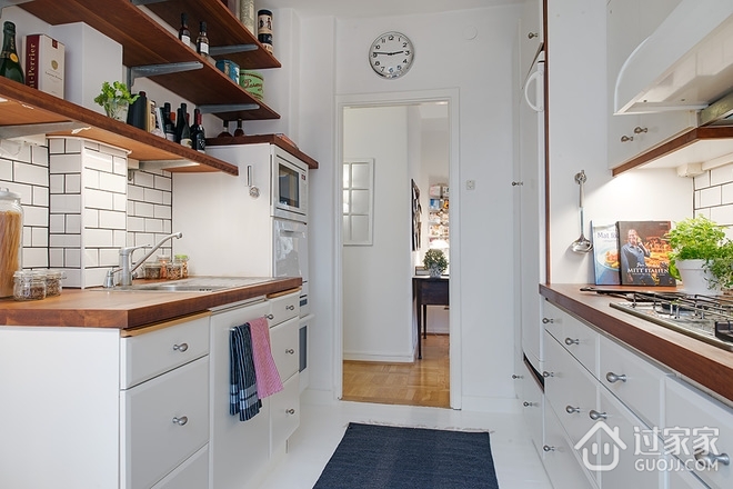 73平北欧小资公寓欣赏厨房设计