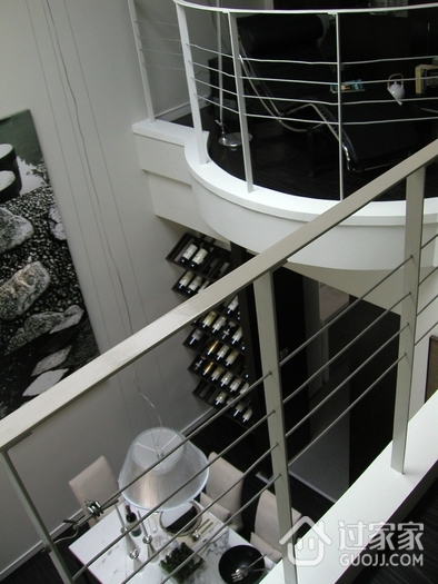 简约设计住宅设计效果图客厅楼梯