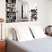 白色文艺简约风格设计欣赏卧室