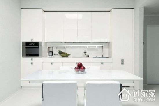 现代白色精致住宅欣赏厨房