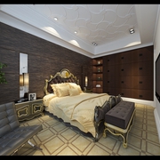 法式风格设计样板房赏析卧室