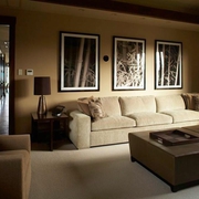 现代风格别墅套图沙发背景