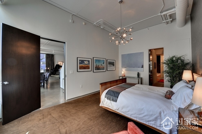 现代风格别墅设计欣赏卧室