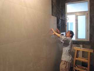 泥瓦工程之瓷砖六种铺贴方法