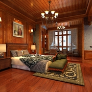 138平美式大宅设计欣赏卧室效果