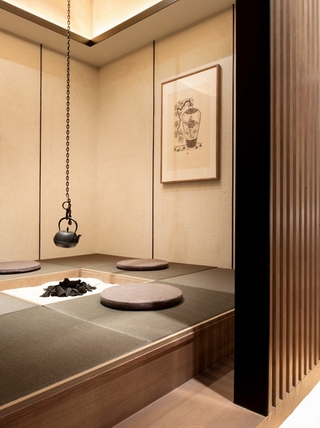 传统优雅日式风格欣赏茶室设计