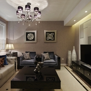 现代感时尚公寓设计欣赏客厅