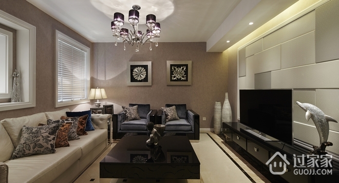 现代感时尚公寓设计欣赏客厅
