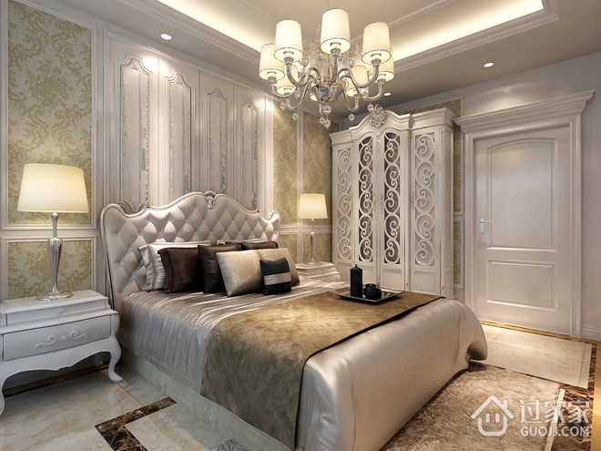 低调奢华新古典设计欣赏卧室
