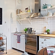 40平单身小户型欣赏厨房设计