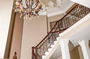 法式装饰别墅设计套图楼梯