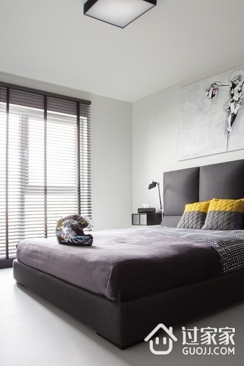 白色现代舒适住宅欣赏卧室设计