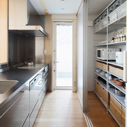 67平日式风格别墅欣赏厨房设计