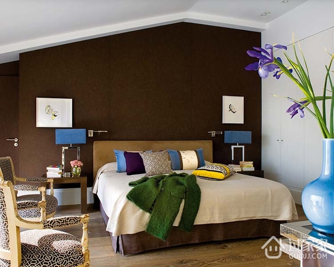 现代风舒适设计住宅欣赏卧室