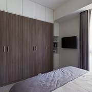 96平质感现代住宅欣赏卧室
