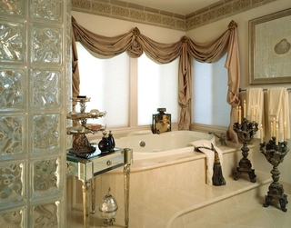 奢华欧式风格效果图浴缸