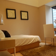 78平米色温馨简约住宅欣赏卧室设计