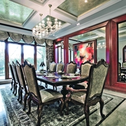 中式风家居设计餐厅